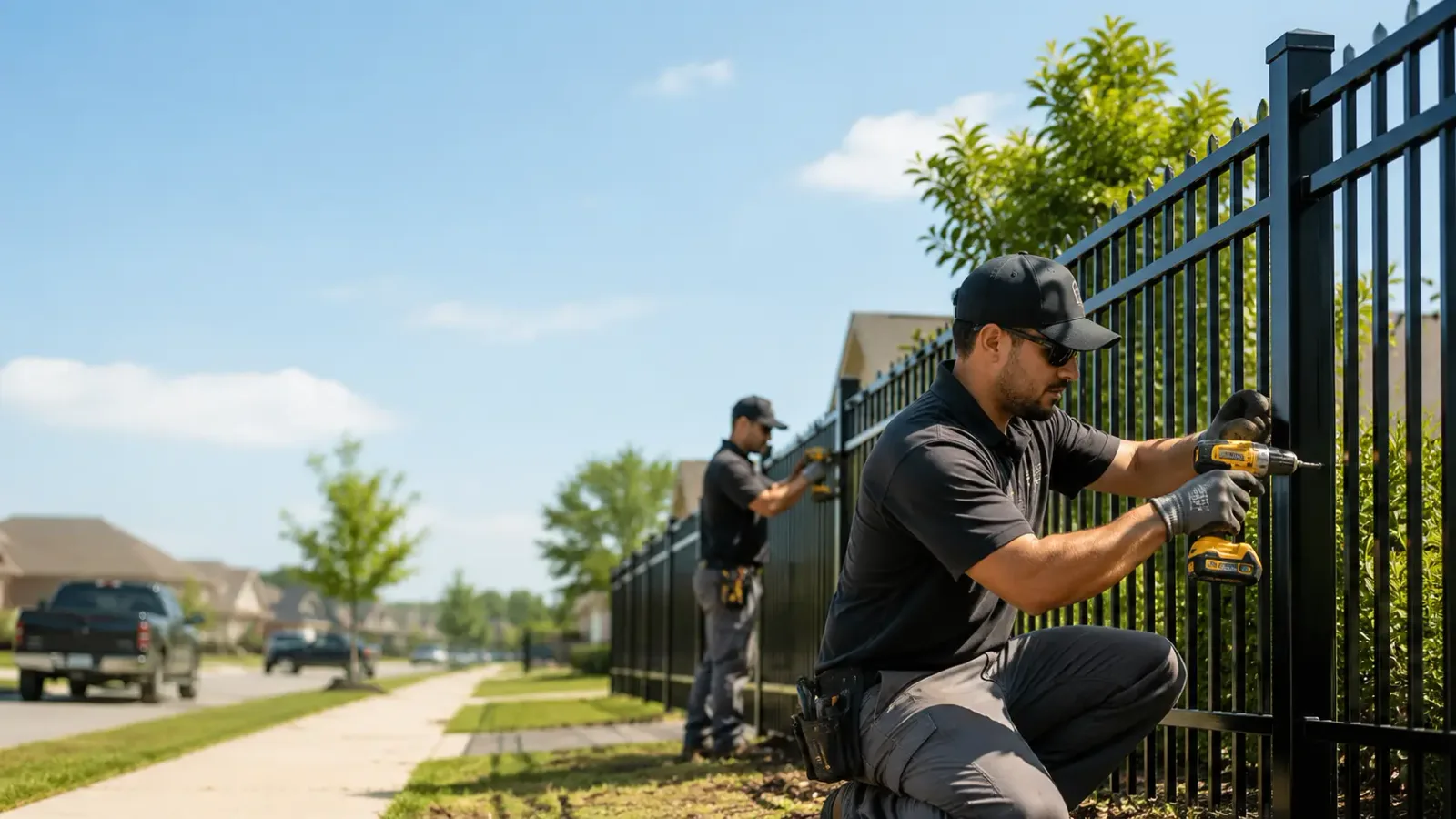 Metal Fence Installation in Wexford, PA